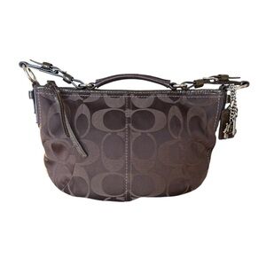 Coach Soho Boho Signature C Shoulder Bag H0820-12675 Dark Brown Purse